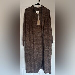 Cozy Brown Cardigan Sweater